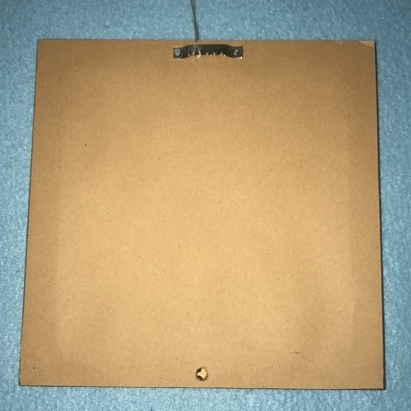 FRIENDSHIP Needlepoint framed with wood and glass - Picture 3 of 5